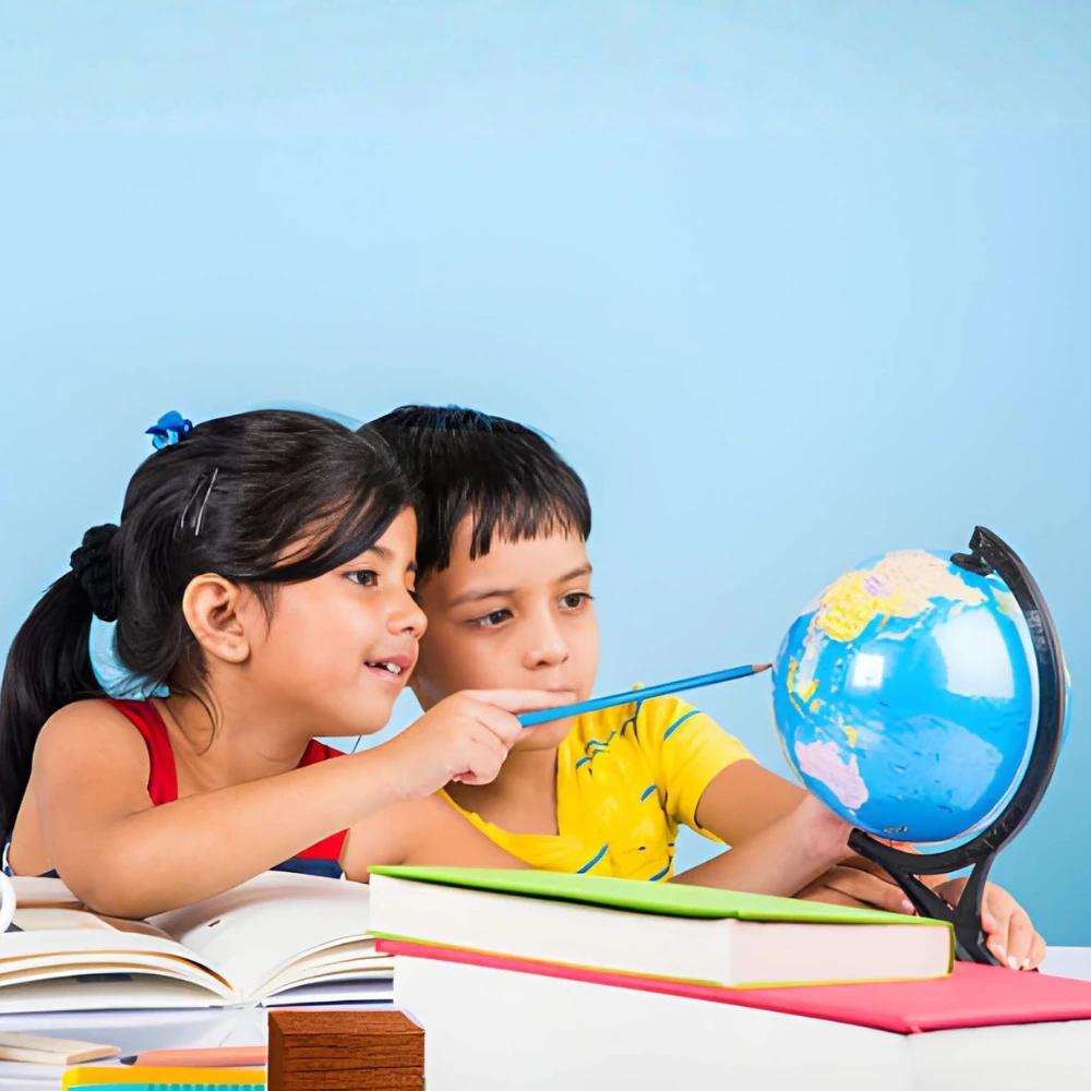 Students learning